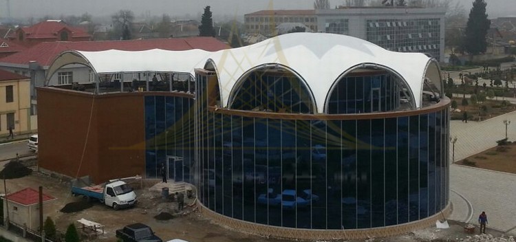 樓頂膜結(jié)構(gòu)遮陽(yáng)棚