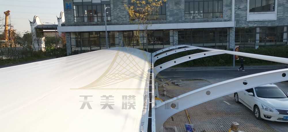 膜結(jié)構(gòu)充電站 膜結(jié)構(gòu)充電站