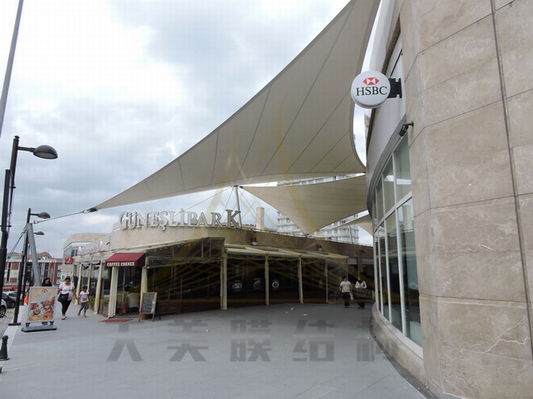 步行街膜結(jié)構(gòu)