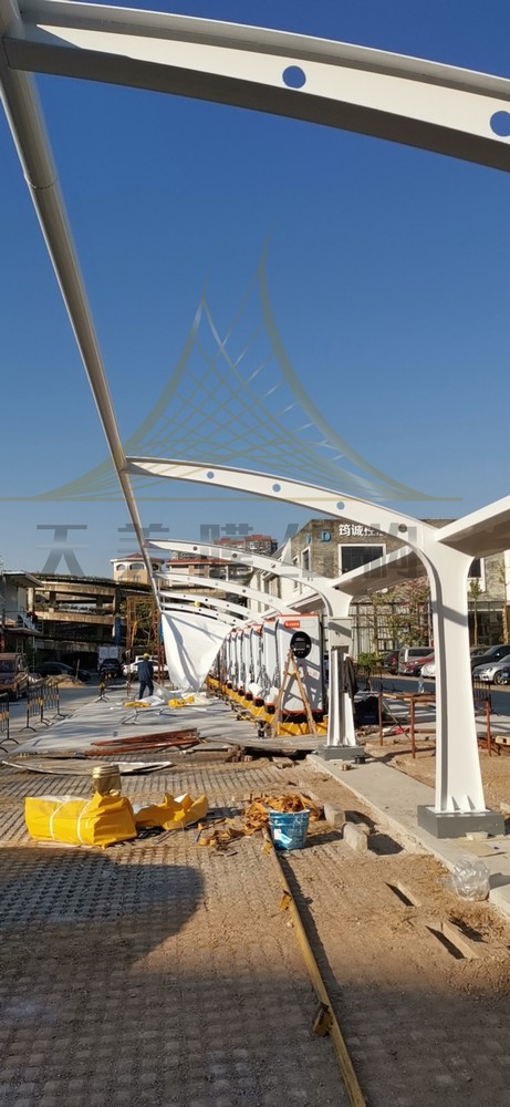 膜結(jié)構(gòu)充電站 膜結(jié)構(gòu)充電站