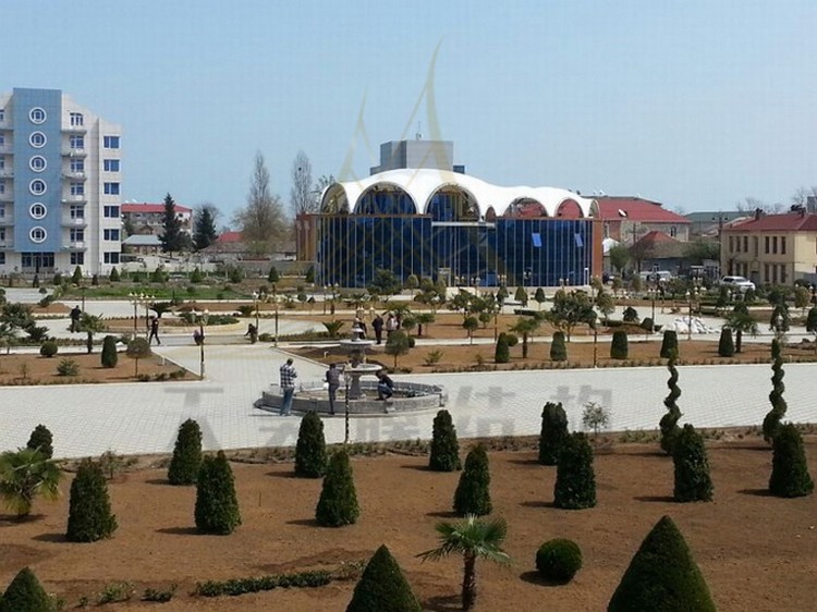 樓頂膜結(jié)構(gòu)遮陽(yáng)棚