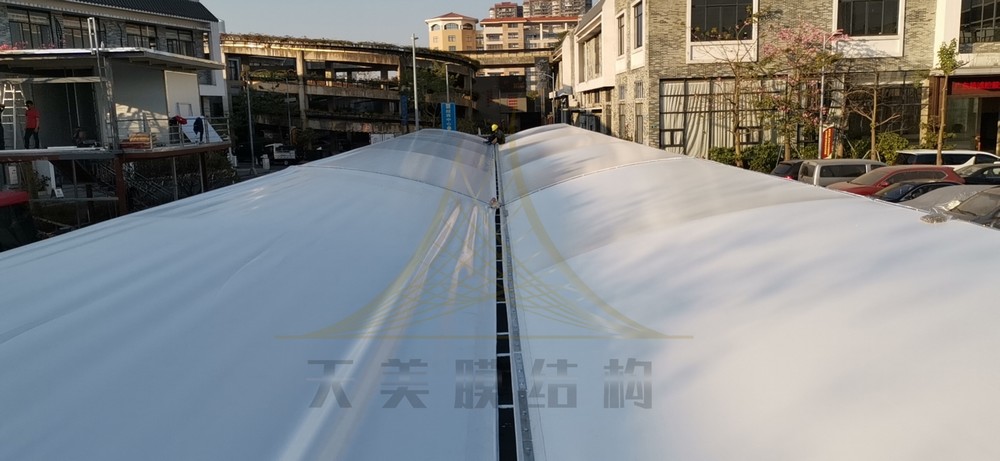 膜結(jié)構(gòu)充電站 膜結(jié)構(gòu)充電站