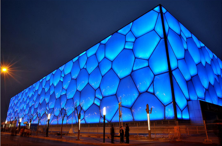 膜結(jié)構(gòu)建筑 水立方 膜結(jié)構(gòu)建筑 水立方