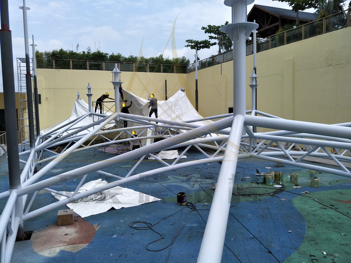 膜結(jié)構(gòu)篷房 膜結(jié)構(gòu)篷房