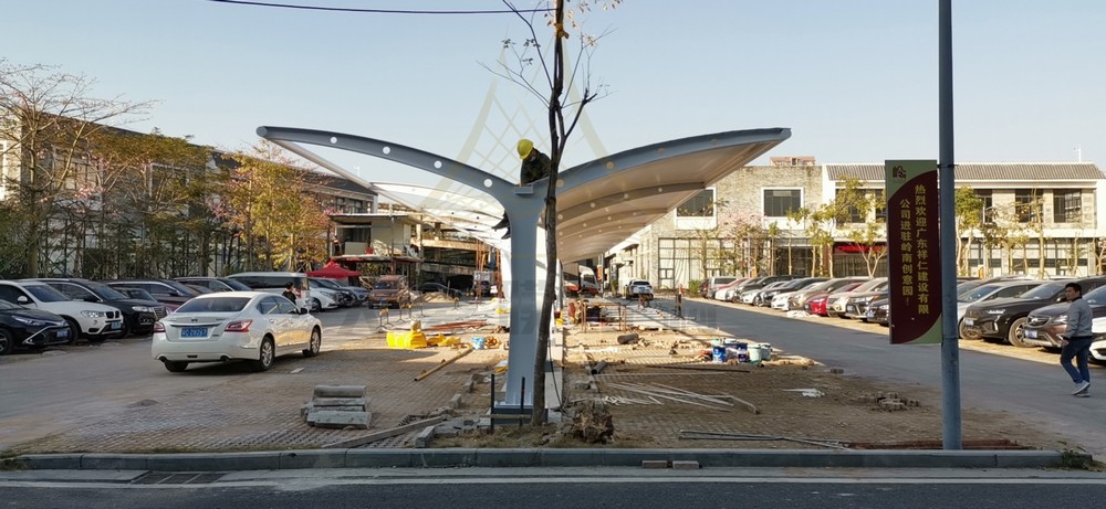 膜結(jié)構(gòu)充電站 膜結(jié)構(gòu)充電站